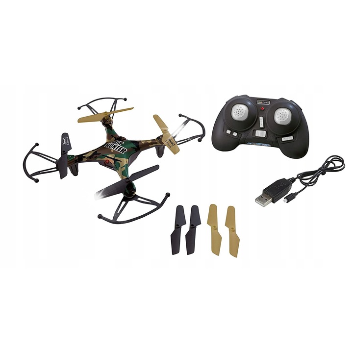 Квадрокоптер RC Revell Air Hunter, многоцветен, 8-99 години, с функция Flip