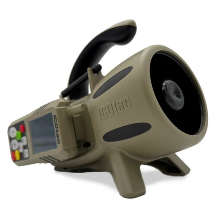 Chematoare electronica ICOtec Atom, Bluetooth, telecomanda, 200 sunete HD, volum reglabil, vanatoare pradatori