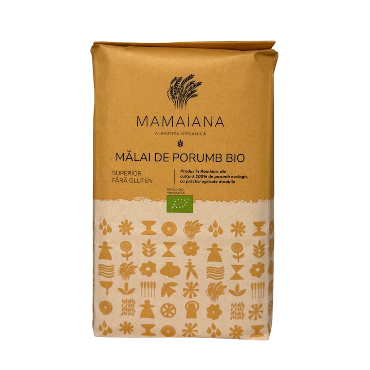 Malai de porumb BIO (ecologic) Mamaiana, 1 Kg