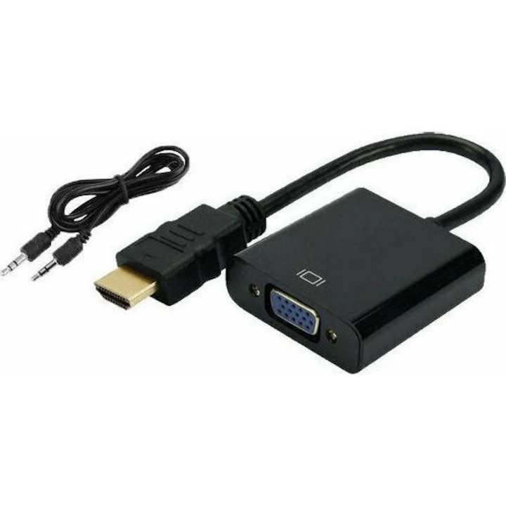 Адаптер HDMI към VGA + Аудио 0.2м, Atc