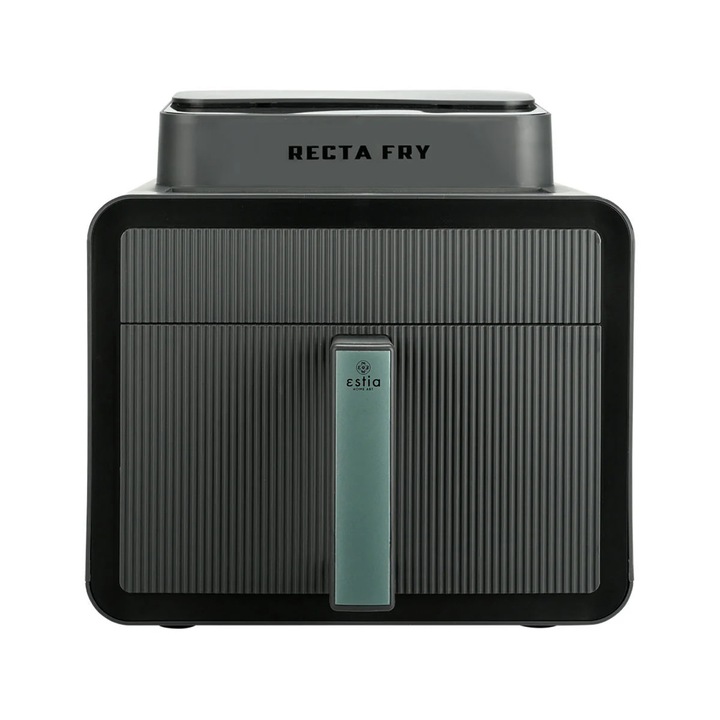 Friteuza Estia Recta Fry 1600W, 7L, cu plita ceramica si 6 programe