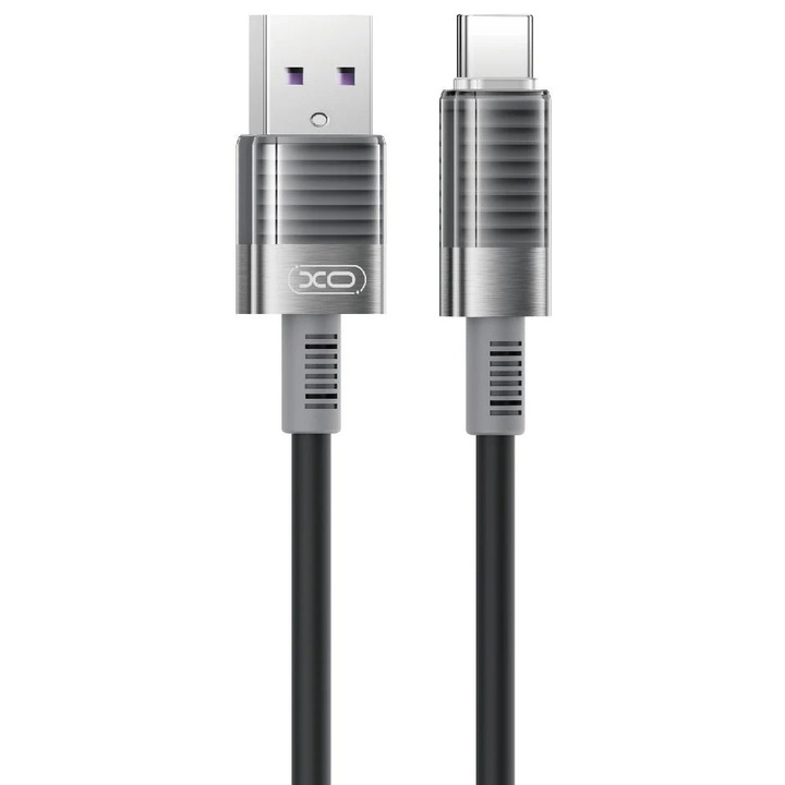 Cablu de date telefoane, XO, NB282, USB-A si USB-C, 6A, 1m