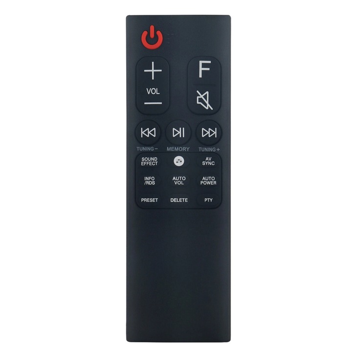 Telecomanda inlocuire AKB75595312 pentru LG Soundbar SK1 SK6 SK8 SK9Y pentru Sistem Audio