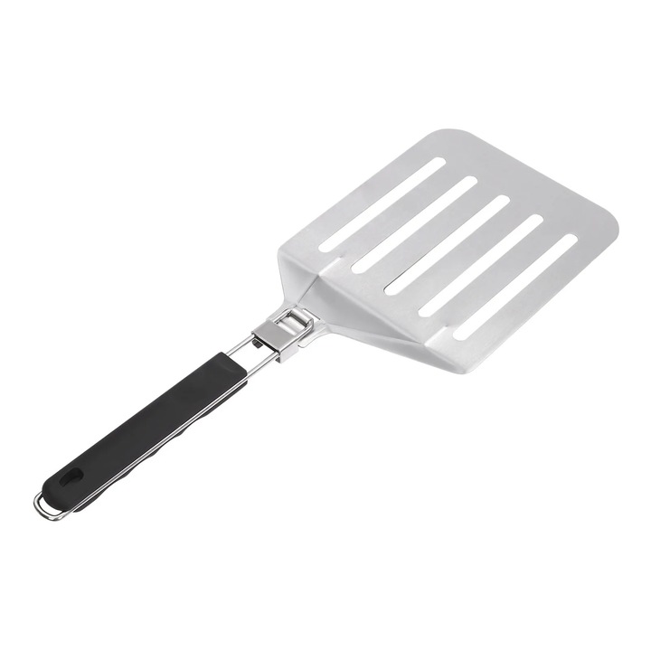Lopata pentru pizza, Pizza Peel, Maner pliabil, Perforata, Argintiu