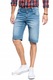 Pantaloni scurti barbati Mustang Chicago Short, slim fit, albastru, 38 EU