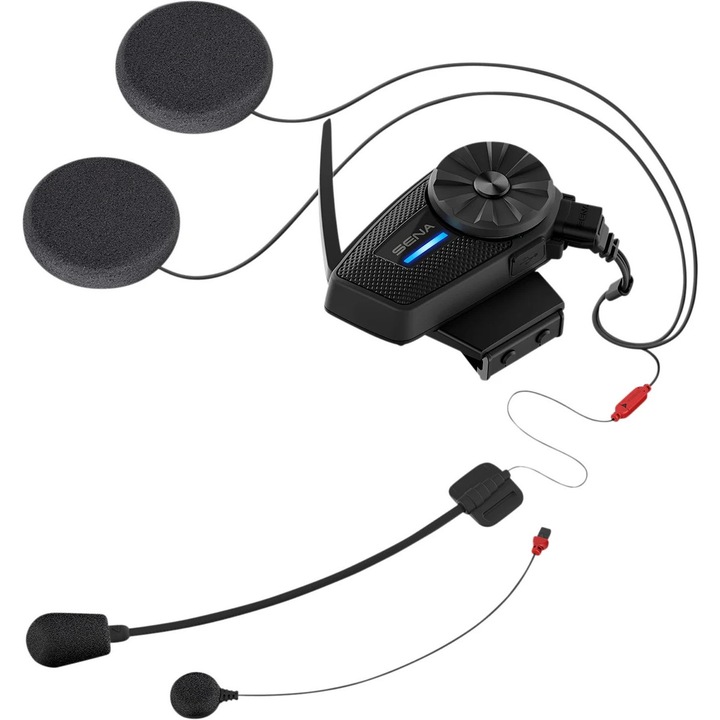 Sistem comunicare moto complet Bluetooth INTERCOM SENA model Spider ST1 - kit 1 bucata (pentru 1 utilizator)