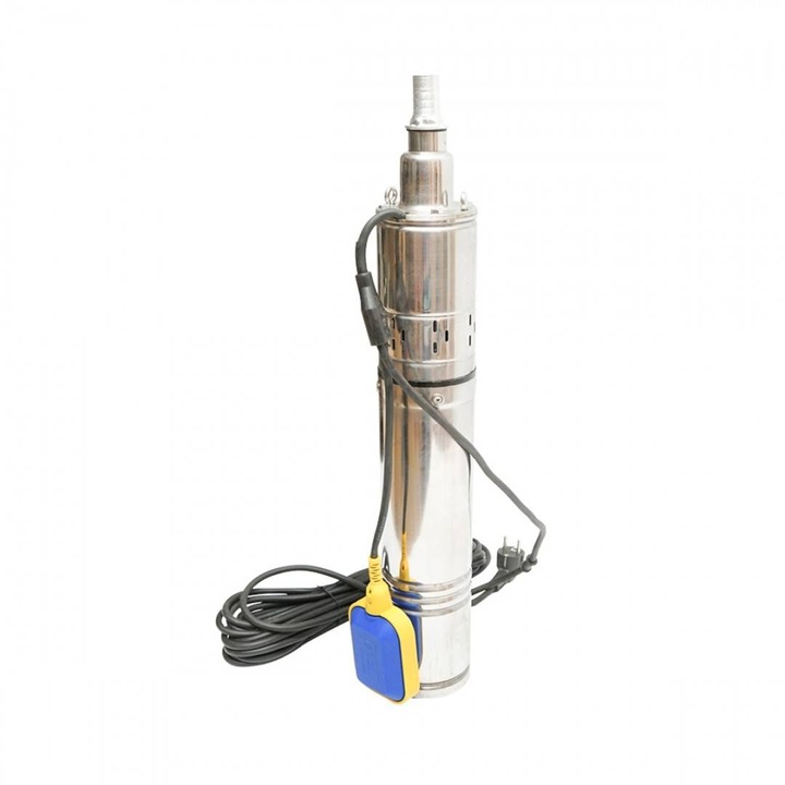 4 hüvelykes merülő szivattyú, 370W, 30l/perc H60m, 220V úszókapcsolóval 4QGD1.2-50-0.37F Breckner Germany