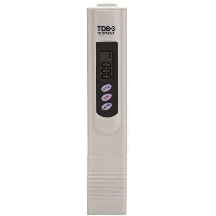 Tester TDS, aparat de masura digital, 0-9990 ppm, ecran LCD, design impermeabil, pentru apa potabila si acvarii