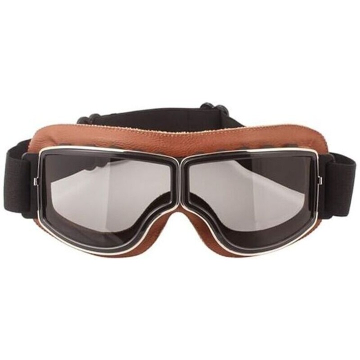 Ochelari de motocicleta retro, anti-aburire, confortabili, multicolor, dimensiuni ajustabile
