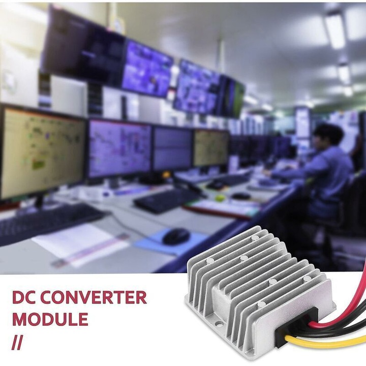 Inverter DC-DC 12V la 24V 15A 360W, protectie IP68, dimensiuni ...