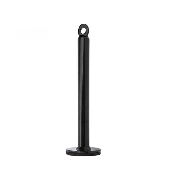 Sistem de pulii pentru haltere, suport metalic, negru, 20x220mm
