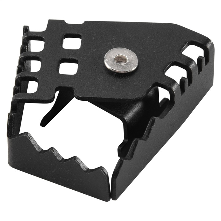 Extensie pedala frana spate, metal, neagra, pentru motociclete F800GS, F700GS, F650GS, R1150GS, R1200GS