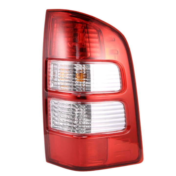 Hátsó lámpa Ford Ranger 2006-2011, jobb, izzóval együtt, piros/átlátszó, 1 db