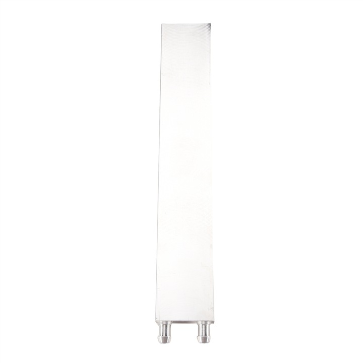 CPU folyékony hűtőblokk, alumínium, ezüst, 240x40x12mm, 1 db-os készlet.