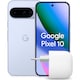 Google Pixel 10, 256GB, 12GB RAM, 5G, Frost + Incarcator retea Google 45W USB-C