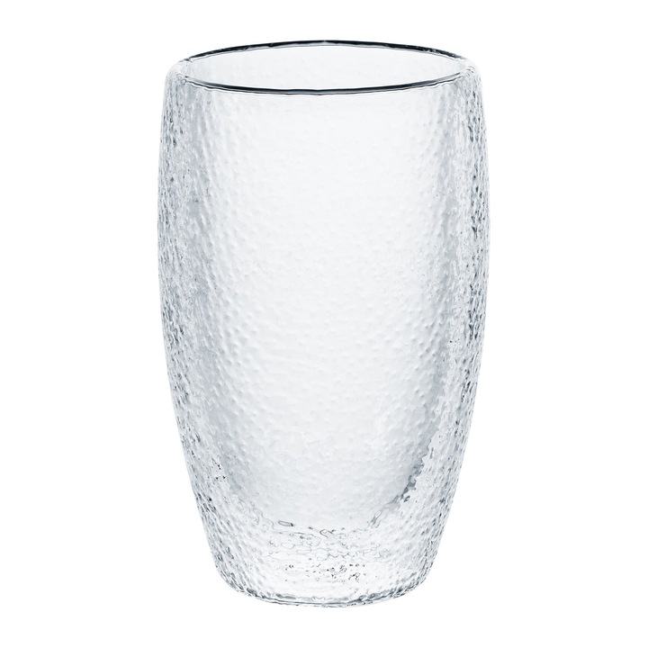 Set 2 pahare, AMBITION, 450ml, termorezistente, Bubble