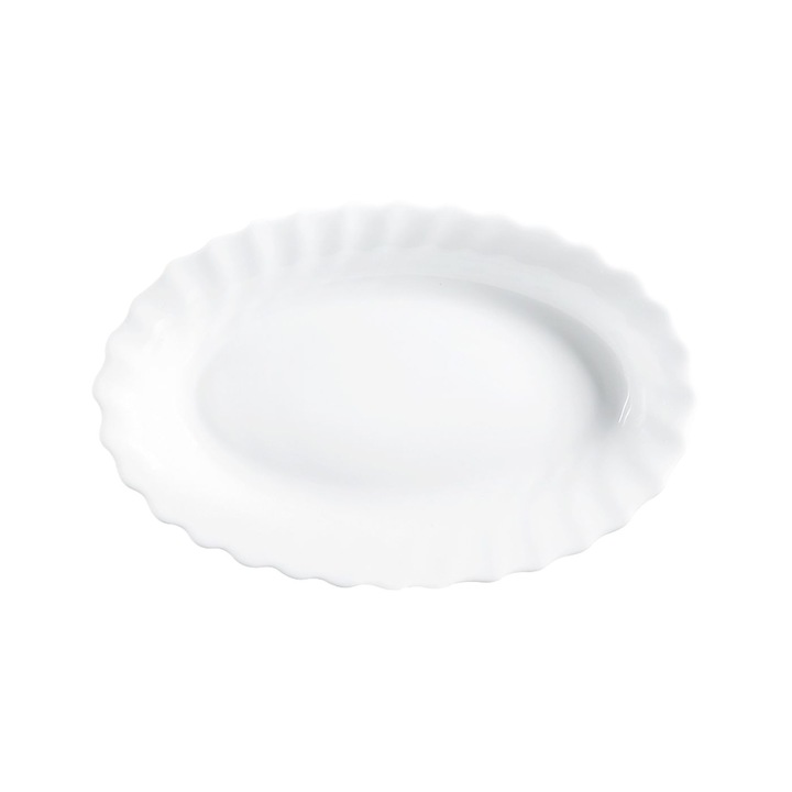 Ovális tál 29cm, fehér, Trianon, Luminarc