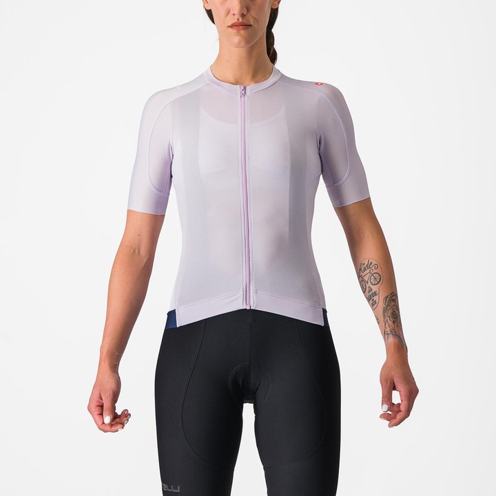 Tricou cu maneca scurta Castelli Espresso W, de dama, Alb
