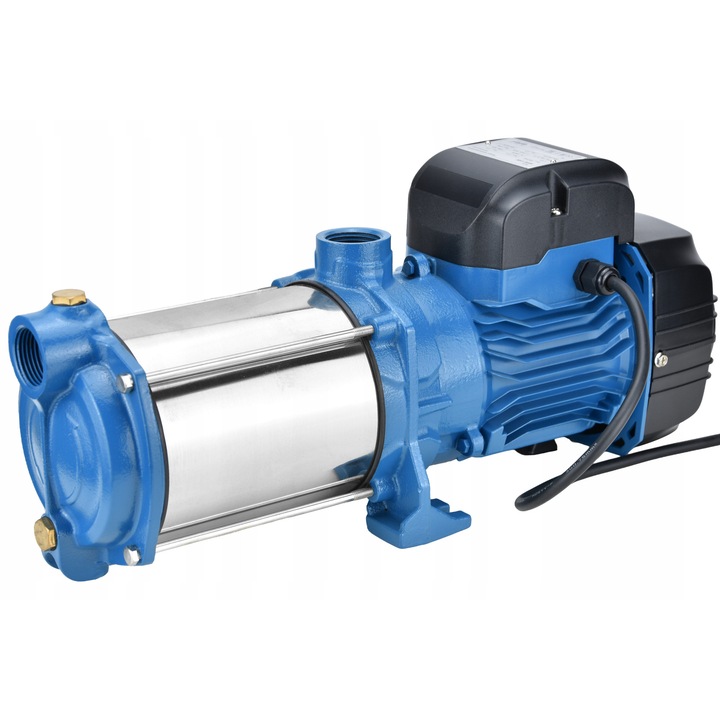 Wigry MHW 1300 vízszivattyú, inox, 100 l/perc, 55 m, 5 járókerék, 51x16,5x24 cm