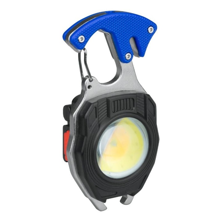 DPM SP0104 - LED COB фенер-ключодържател, акумулаторен, 740 lm, 500 mAh