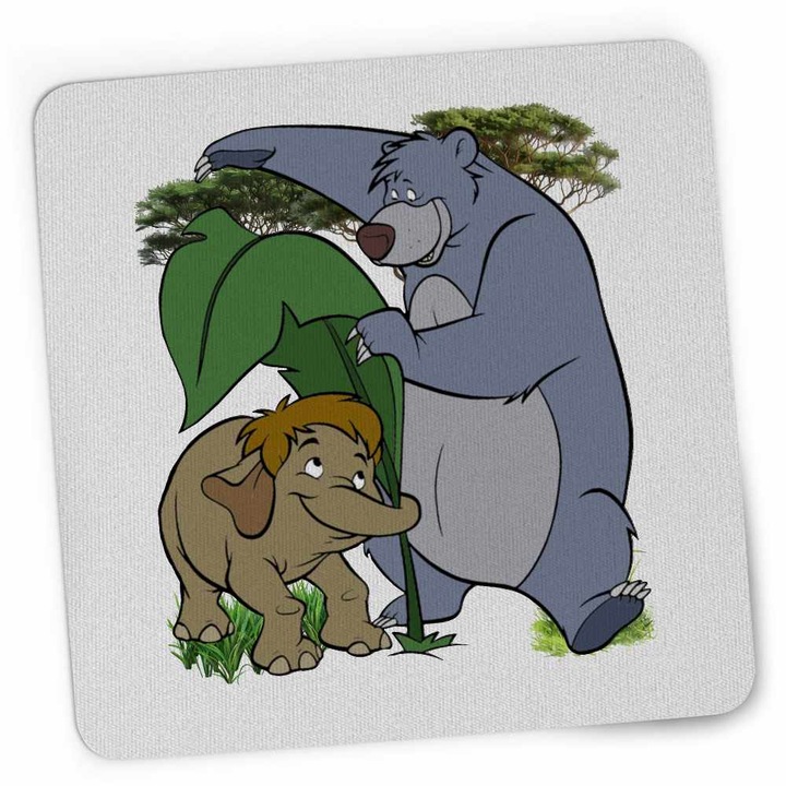 Mousepad Cartea Junglei Baloo Junior, 21x19cm