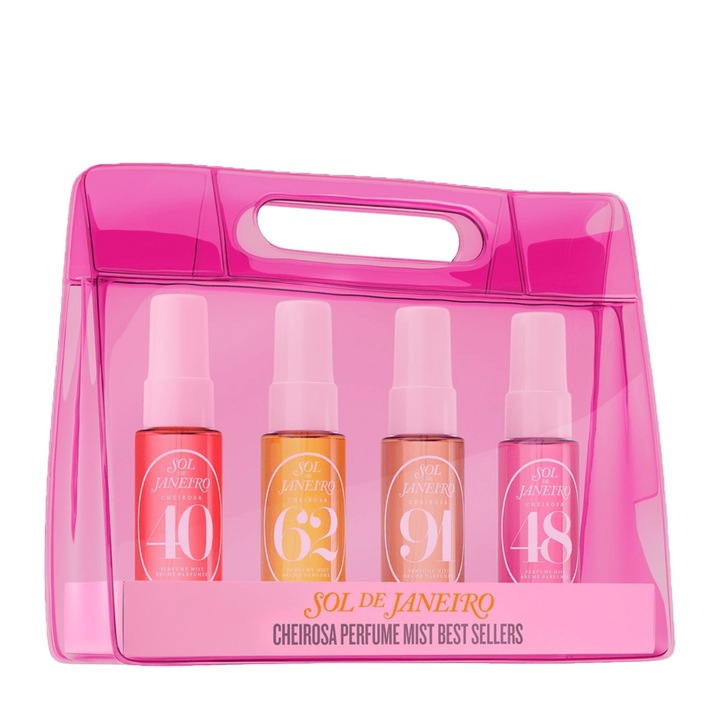 4 db testpermet szett, Cheirosa Perfume Mist legkelendőbb termékek, Sol de Janeiro