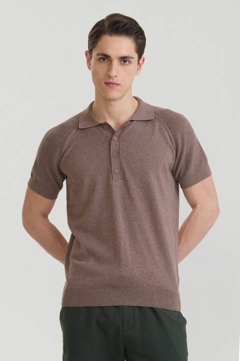 Felix Hardy, Tricou polo cu maneci raglan, Maro deschis