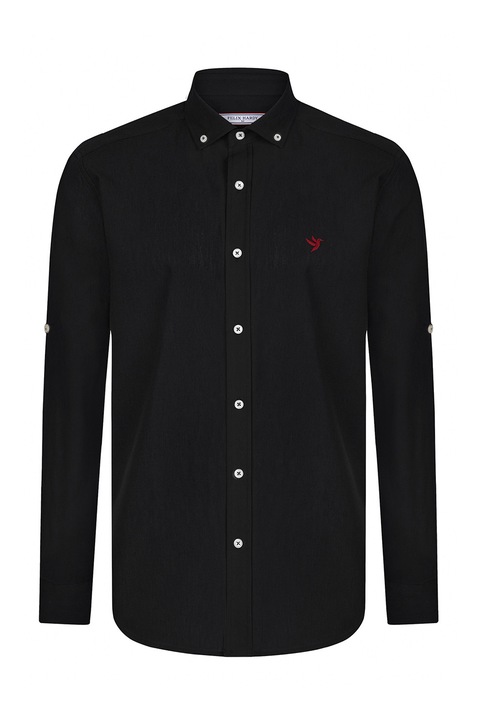Felix Hardy, Camasa din amestec de in, Negru