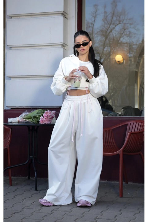 KARMA Set de 2 Piese pentru Femei Effortless, Alb