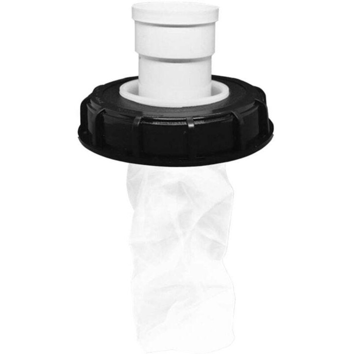 IBC szűrő fedéllel, 163mm, nylon, újrafelhasználható, DN 150 esővíz tartályhoz