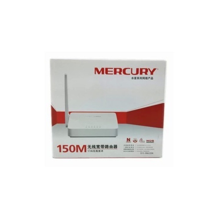 Vezeték nélküli router Mercury 150Mbps