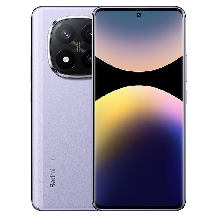 Telefon mobil Xiaomi Redmi Note 14 Pro+ 5G, 12GB RAM, 512GB ROM, Mov
