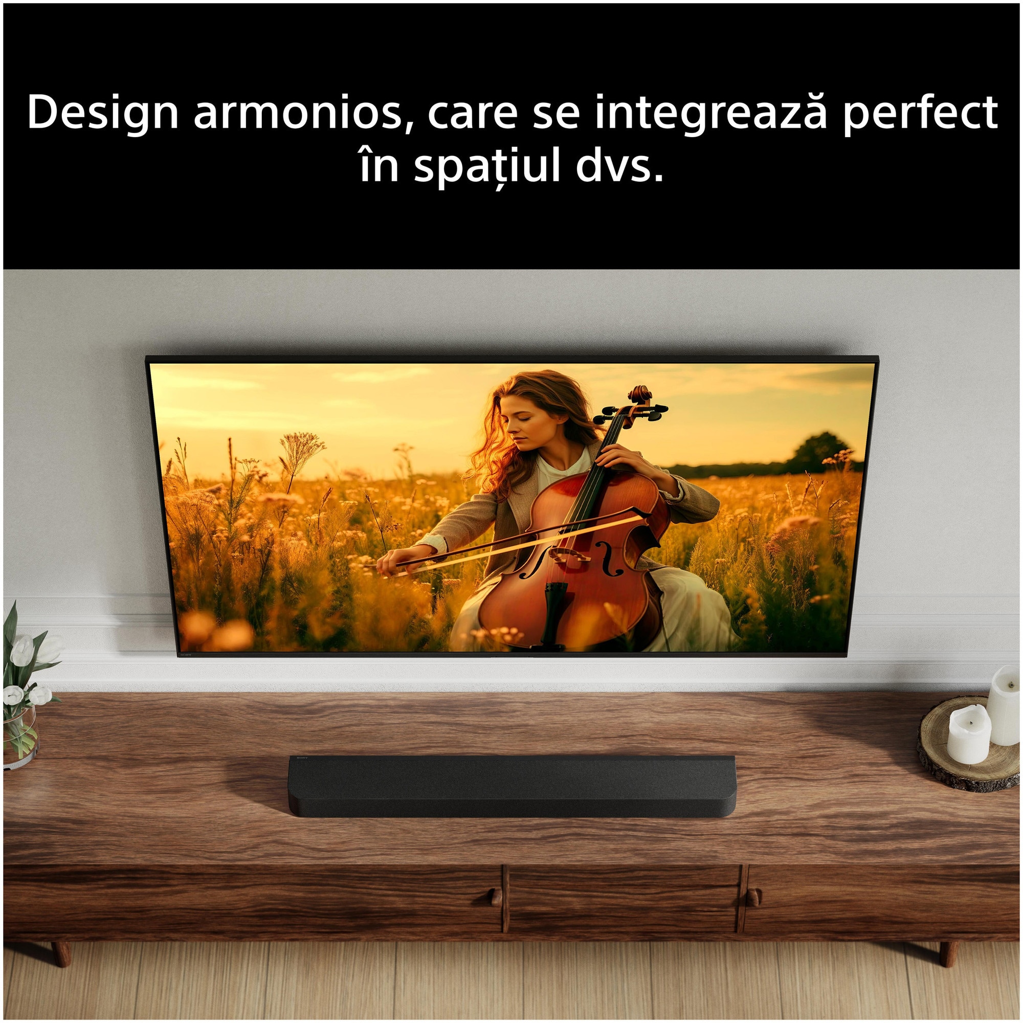 Soundbar Sony BRAVIA Theatre Bar 7 + Sub 7, 5.1.2ch, 505W, Dolby Atmos, DTS:X, 360 Spatial Sound Mapping, Voice Zoom 3, Bluetooth, Negru