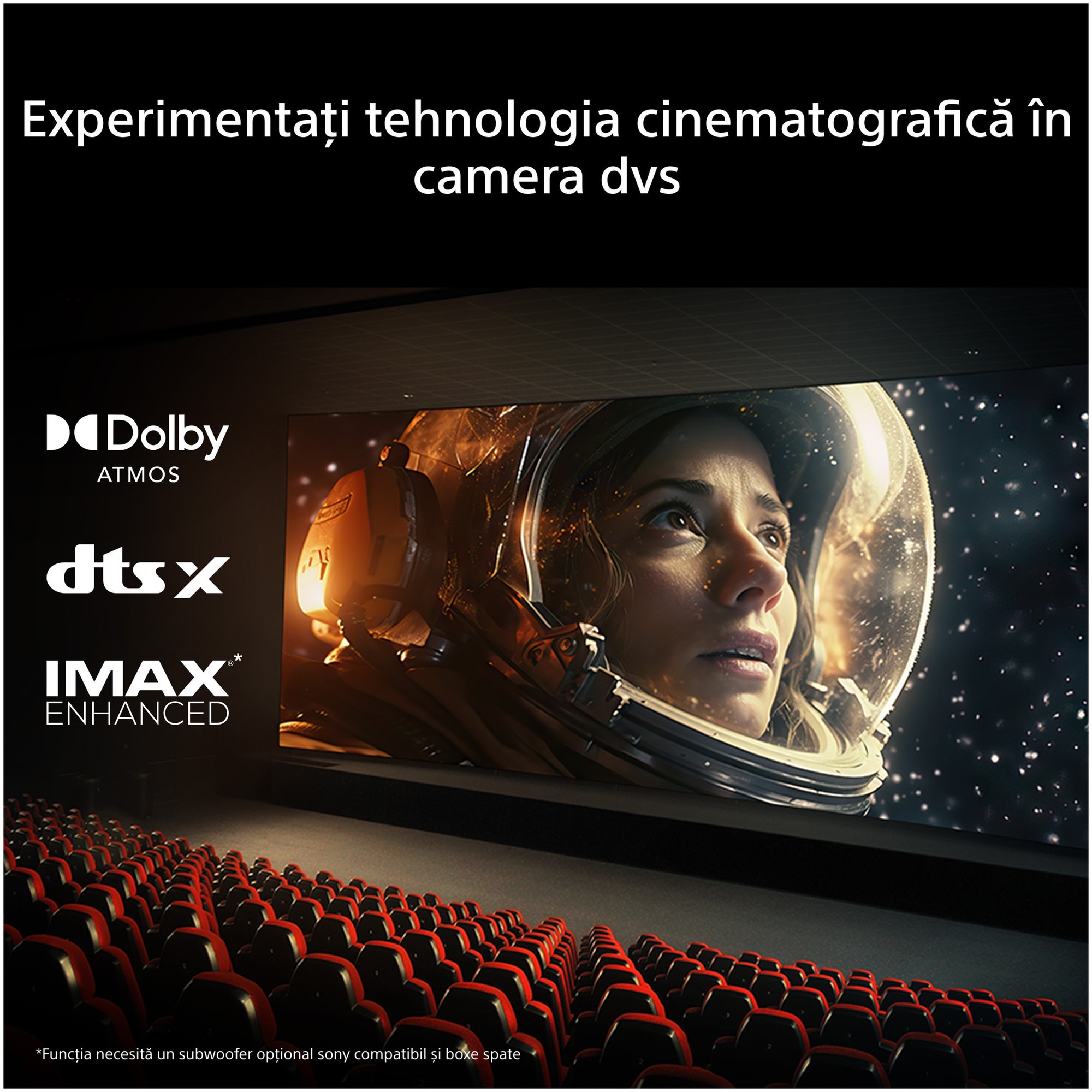 Soundbar Sony BRAVIA Theatre Bar 7 + Sub 7, 5.1.2ch, 505W, Dolby Atmos, DTS:X, 360 Spatial Sound Mapping, Voice Zoom 3, Bluetooth, Negru