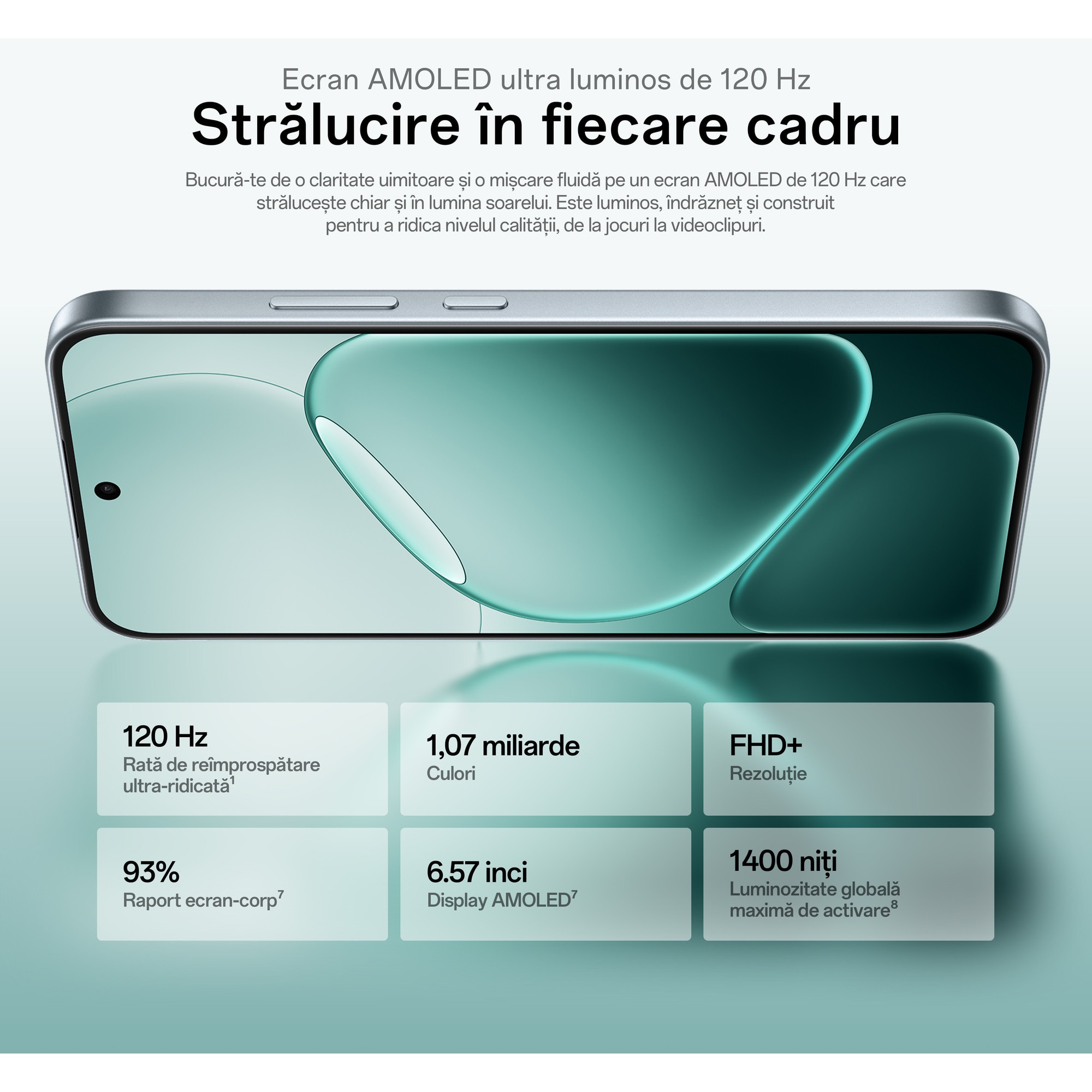 Telefon mobil OPPO A6 Pro, 256GB, 8GB RAM, 5G, Dual SIM, Baterie 6500 mAh, Camera AI, Albastru Stelar+Incarcator OPPO SUPERVOOC 45W Alb
