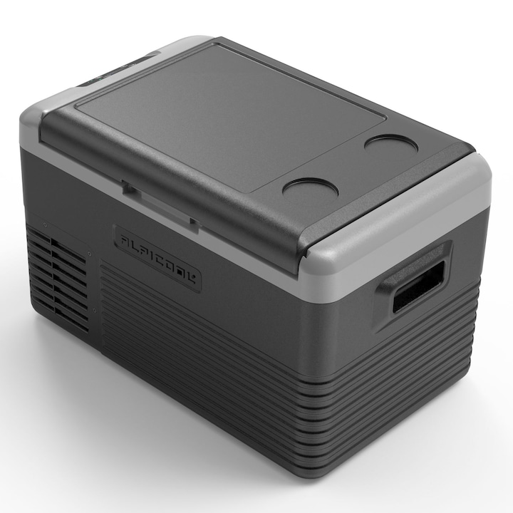 Frigider auto cu compresor Alpicool CL30G (29 litri). Pana la -20 grade C, (12, 24, 220 V)