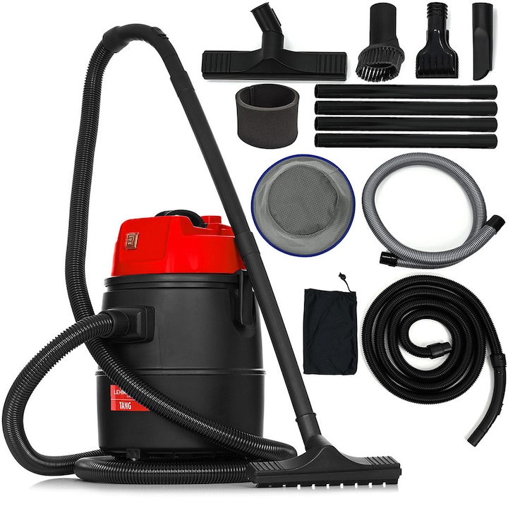Aspirator piscine si iazuri Lehmann Tang, multifunctional, putere 1400W, furtun 4m, 45l/s, 30l