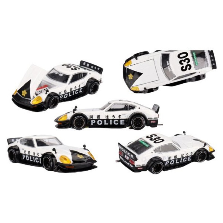 Nissan Fairlady Z Kaido Gt Police 1978 1:64 Mini GT KHMG208 autómodell