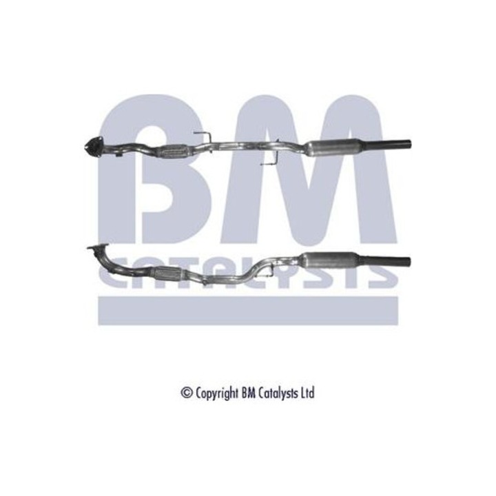Racord evacuare BM CATALYSTS, изпускателна тръба, 20x60см, съвместим със Seat, Skoda, Vw