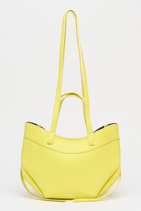 Antonia Moretti, Geanta crossbody din piele, Galben