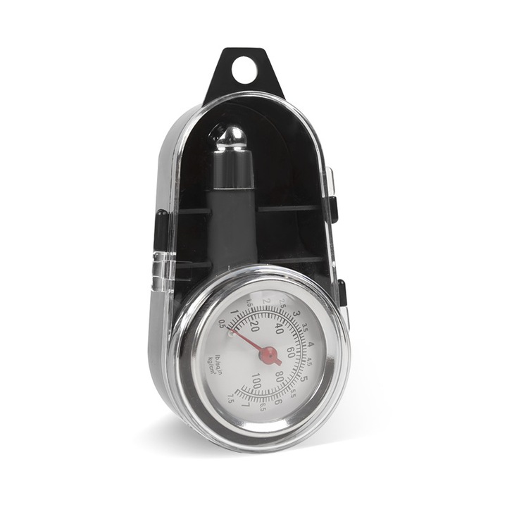 Manometru digital de inalta precizie 100 PSI pentru presiunea anvelopelor, manometru portabil pentru masina, camion, SUV, motocicleta, bicicleta