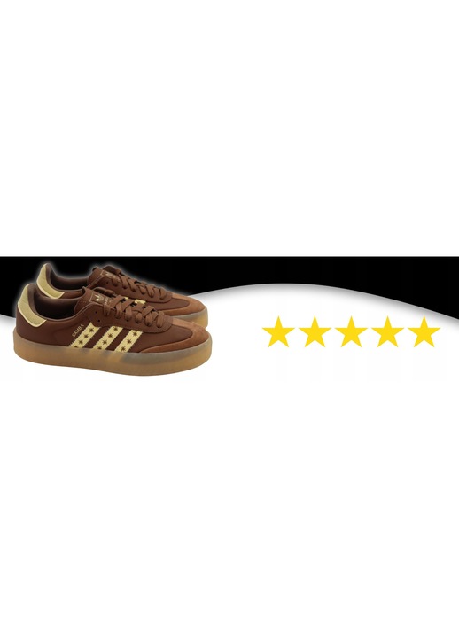 Adidasi de dama, adidas, Sambae W JS3958, talpa groasa din cauciuc, piele naturala, alb, 38 2/3