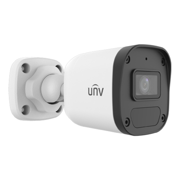 IP kamera 2MP, 2.8mm objektív, Smart IR 30m, mikrofon, PoE, IP67- UNV IPC2122LB-AF28-ECO