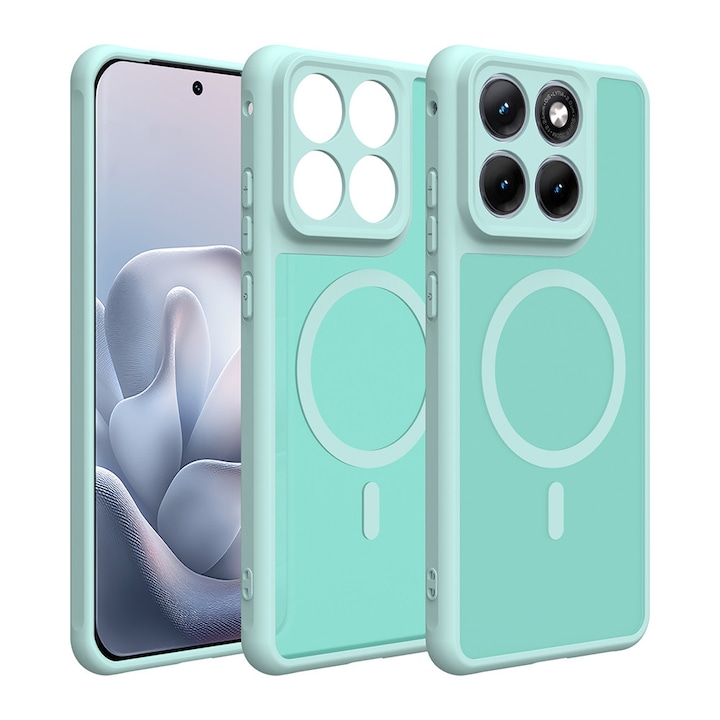 Carcasa de protectie pentru Motorola Edge 70 Fusion, verde menta