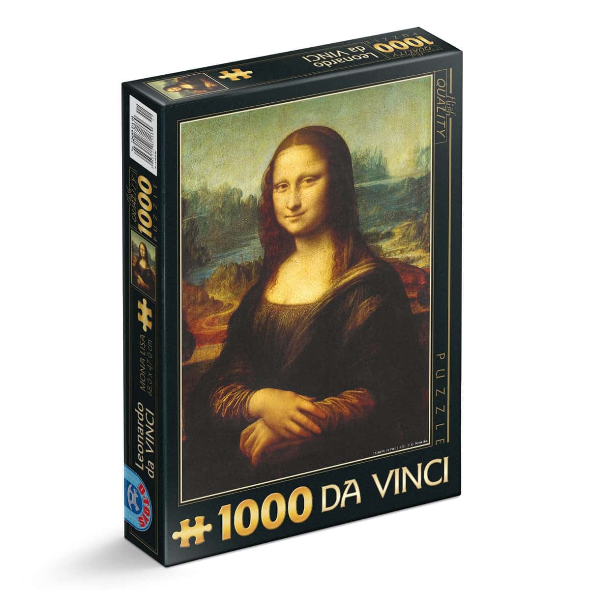 Puzzle Clementoni - Leonardo, Mona Lisa, 1000 piese - eMAG.ro