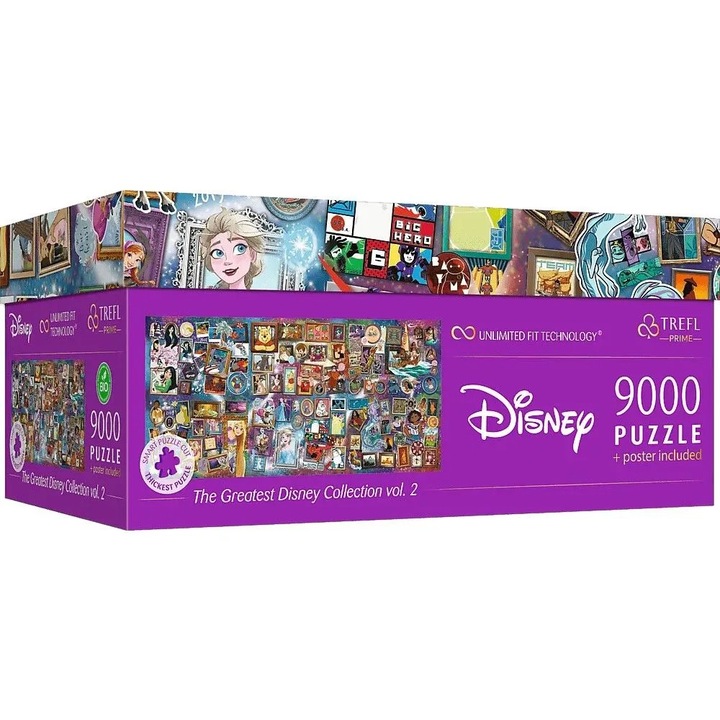 Пъзел Trefl UFT 9000 най-голямата колекция Disney
