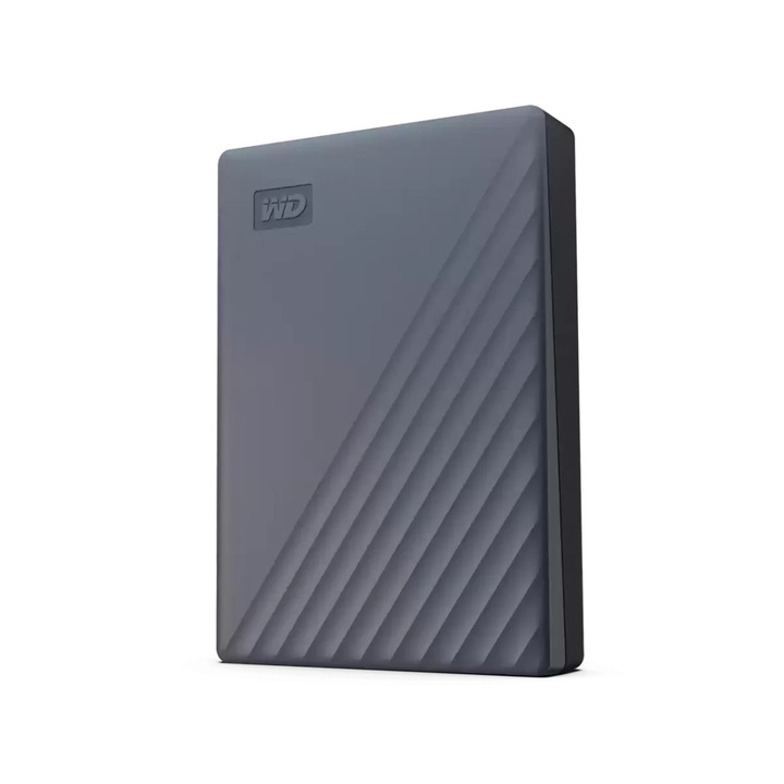 Hard Disk extern WD My Passport 6TB, gri, 2.5", USB 3.0, USB-C
