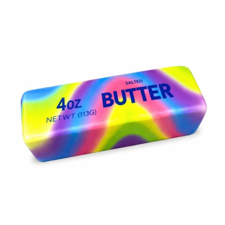 Jucărie antistres squishy tip unt, SHOP LIKE A PRO, 13 cm, moale, multicolor