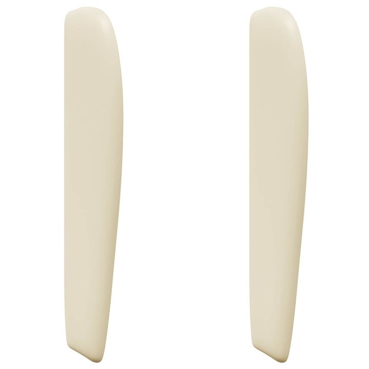 vidaXL Fejtámla Fül Krém 80 x 23 x 6 cm PVC 346566