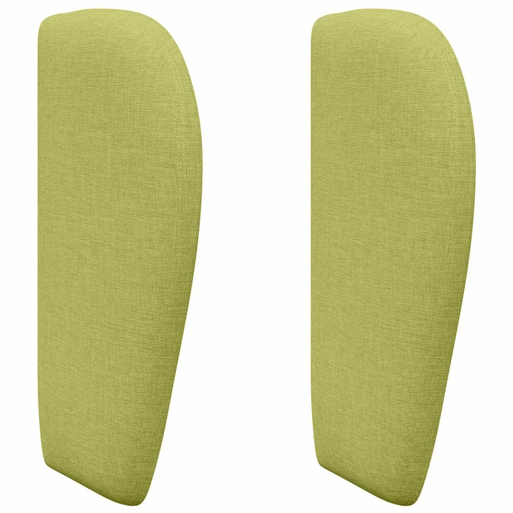 vidaXL Fejtámla Fül Zöld 40 x 23 x 6 cm szövet 346543